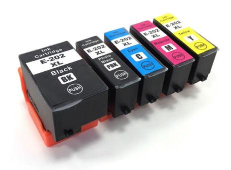 High-Capacity Multipack Ink Cartridges – 202XL Replacement Set (Black & Color)
