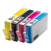 High-Yield Ink Cartridge Set (Black, Photo Black, Cyan, Magenta, Yellow) – Remanufactured
